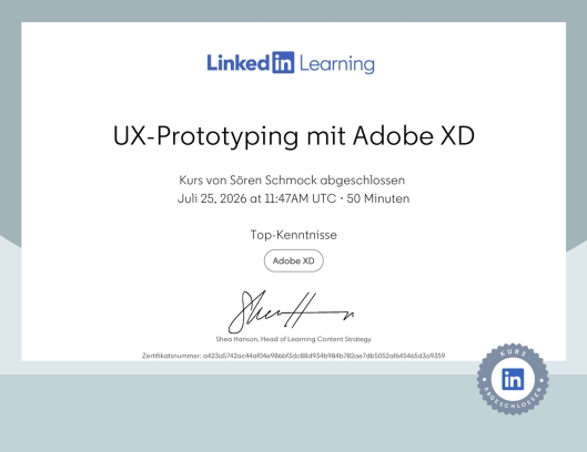 UX-Prototyping mit Adobe XD
